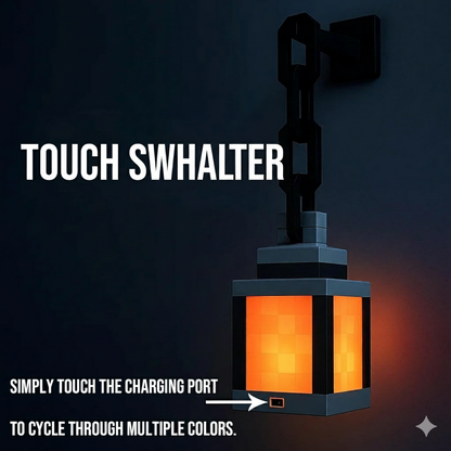 Pixel-Laterne Nachtlicht