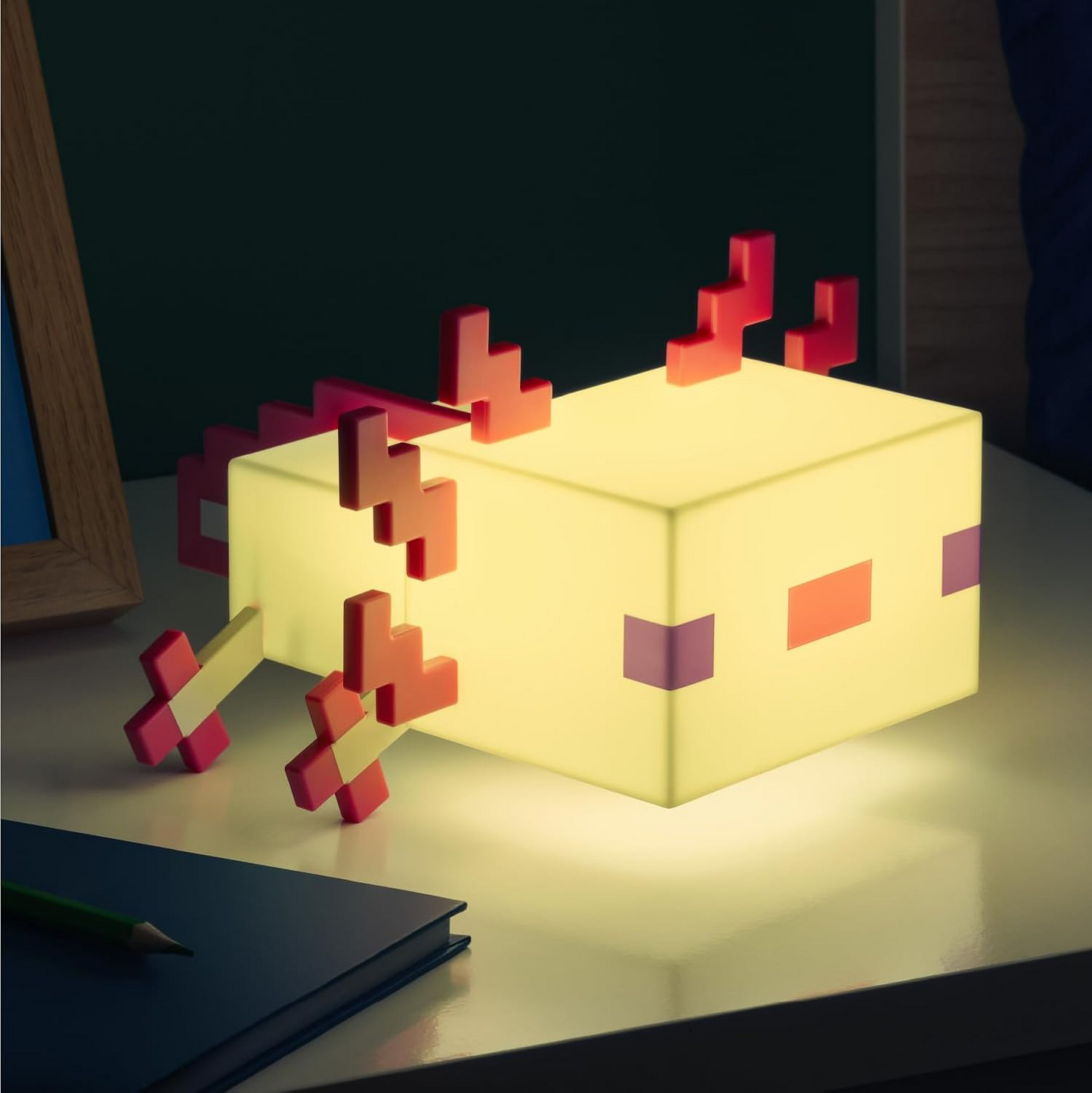 Axolotl Minecraft-Nachtlicht