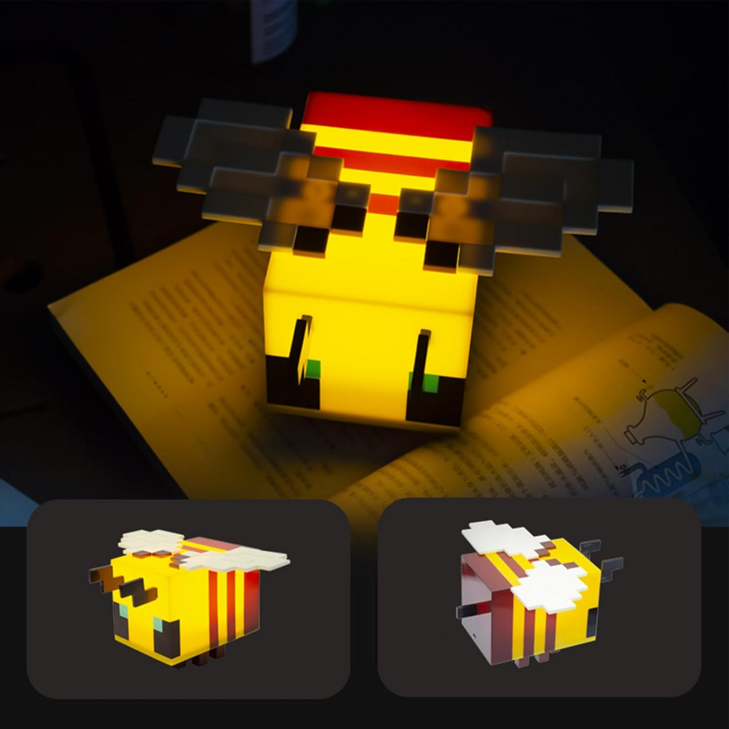 Minecraft Bienen-Nachtlicht